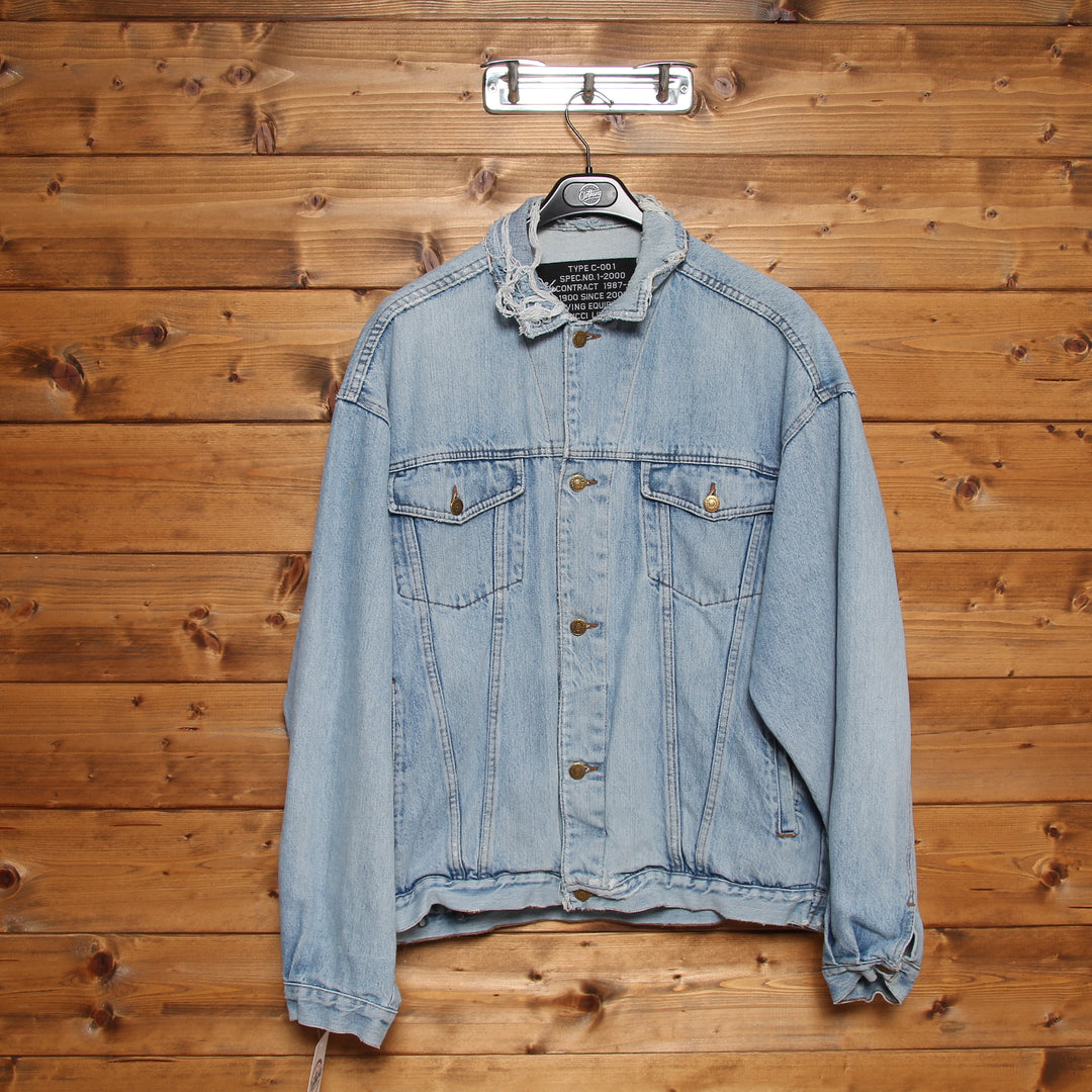 Casucci Apparel Casucci Jeans Jacket Casucci Button Up Denim Jean