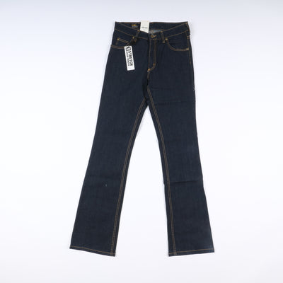 Lee Reed Boot Cut Stretch W30 L34 Denim Donna Vita Alta Nuovo Dead Stock w/Tags