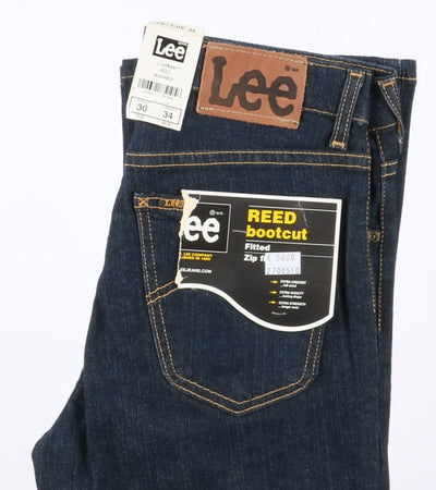 Lee Reed Boot Cut Stretch W30 L34 Denim Donna Vita Alta Nuovo Dead Stock w/Tags