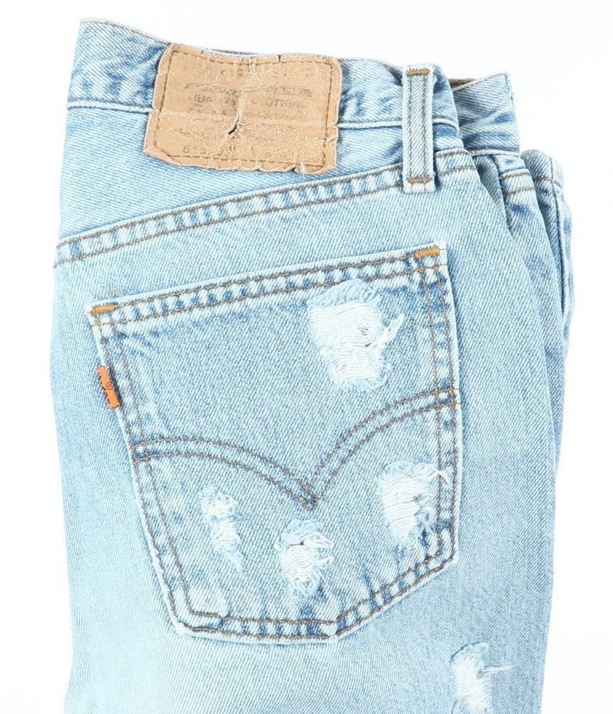 Levi's 615 Custom Jeans Denim W30 L30 Donna Vita Alta