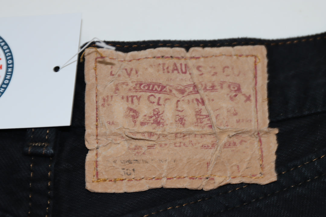 Levi's 901 Mom Fit Custom Jeans Nero W26 Donna