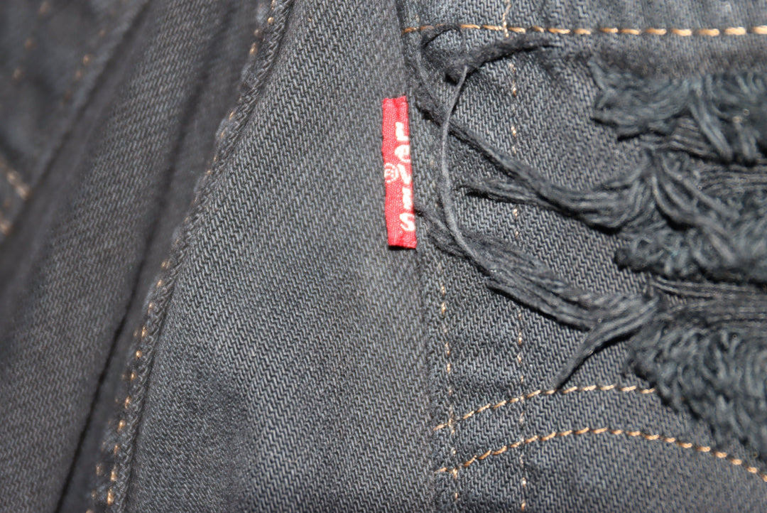Levi's 901 Mom Fit Custom Jeans Nero W26 Donna