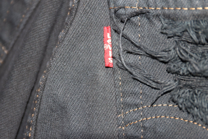 Levi's 901 Mom Fit Custom Jeans Nero W26 Donna