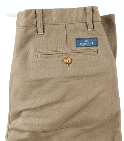 Brooksfield Jeans Marrone Taglia 46 Uomo Vita Alta
