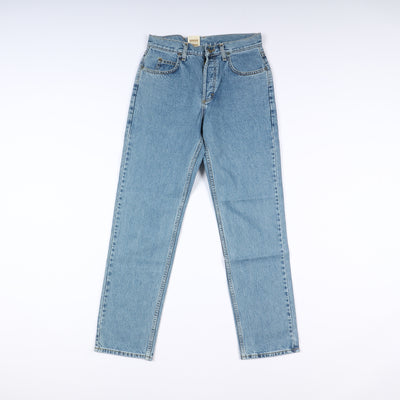 Lee Chicago Stone Washed W32 L32 Denim Unisex Vita Alta Dead Stock w/Tags