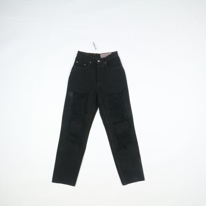 Levi's 901 Mom Fit Custom Jeans Nero W26 Donna