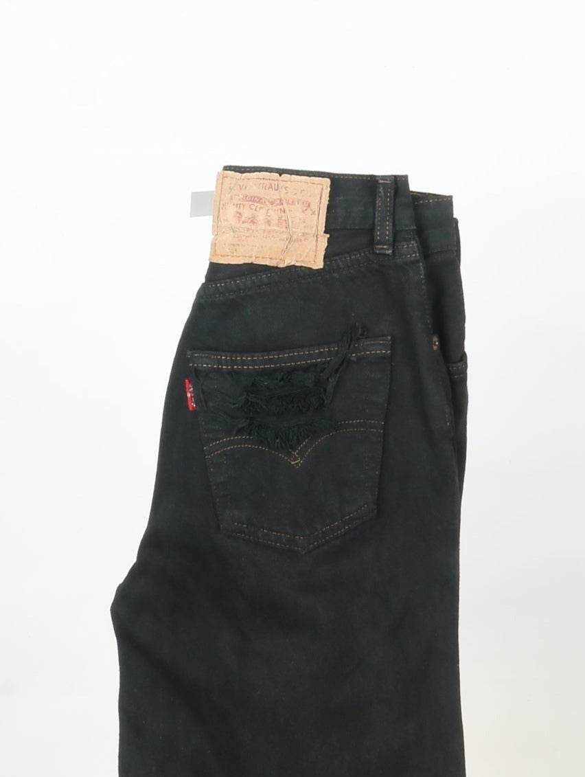Levi's 901 Mom Fit Custom Jeans Nero W26 Donna