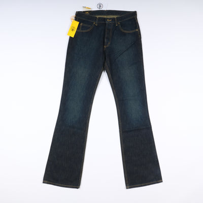 Lee Denver Flare Boot Cut W33 L36 Denim Unisex Vita Alta Nuovo Dead Stock w/Tags