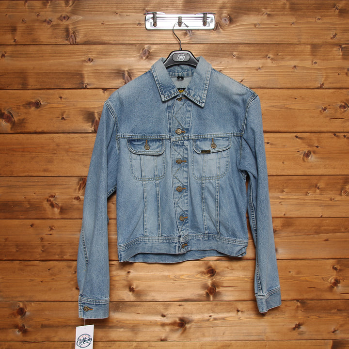 Lee Riders Slim Giacca di Jeans Denim Taglia L Unisex