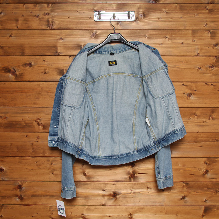 Lee Riders Slim Giacca di Jeans Denim Taglia L Unisex
