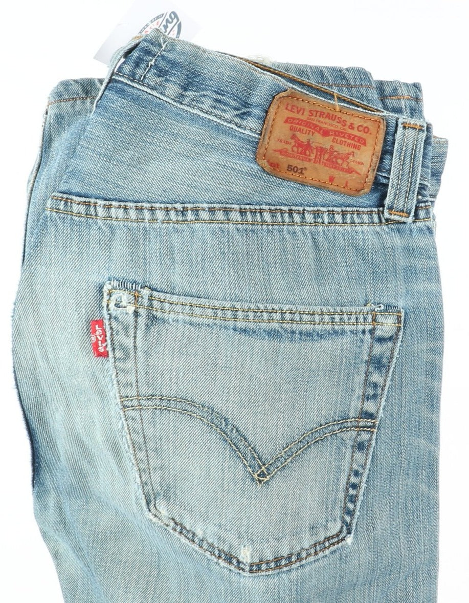 Levi's 501 Rivets 1947 Jeans Vintage Denim W33 L36 Unisex Vita Alta Limited Edition