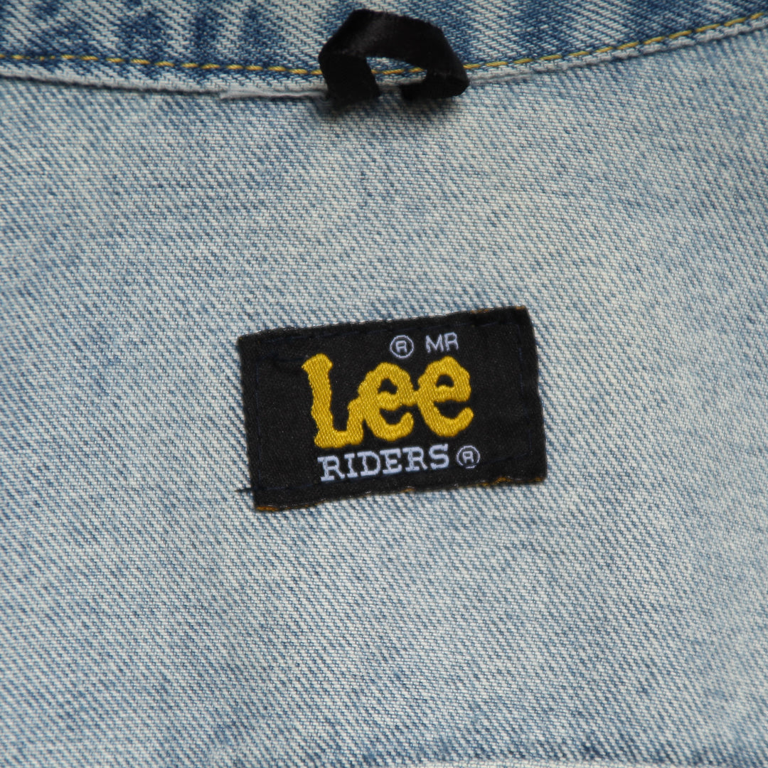 Lee Riders Slim Giacca di Jeans Denim Taglia L Unisex