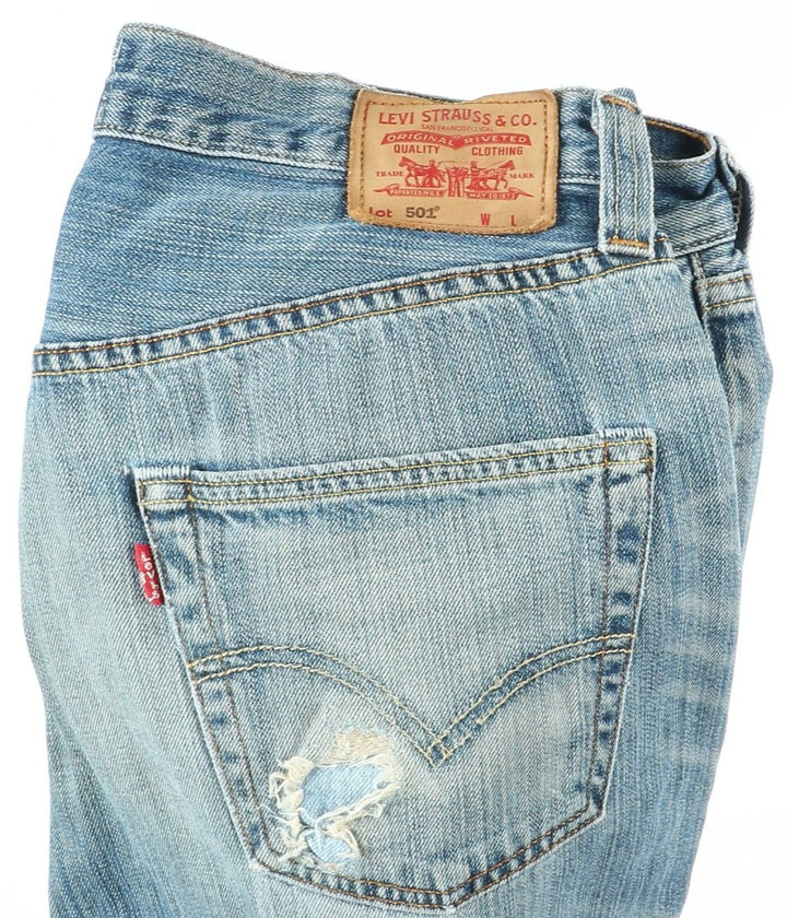 Levi's 501 Rivets 1947 Jeans Vintage Denim W34 L36 Unisex Vita Alta Limited Edition
