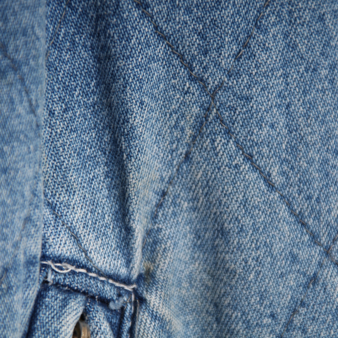 Wampum Giacca di Jeans Sherpa Vintage Denim Taglia M Uomo