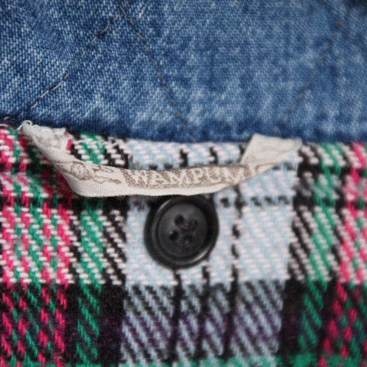 Wampum Giacca di Jeans Sherpa Vintage Denim Taglia M Uomo