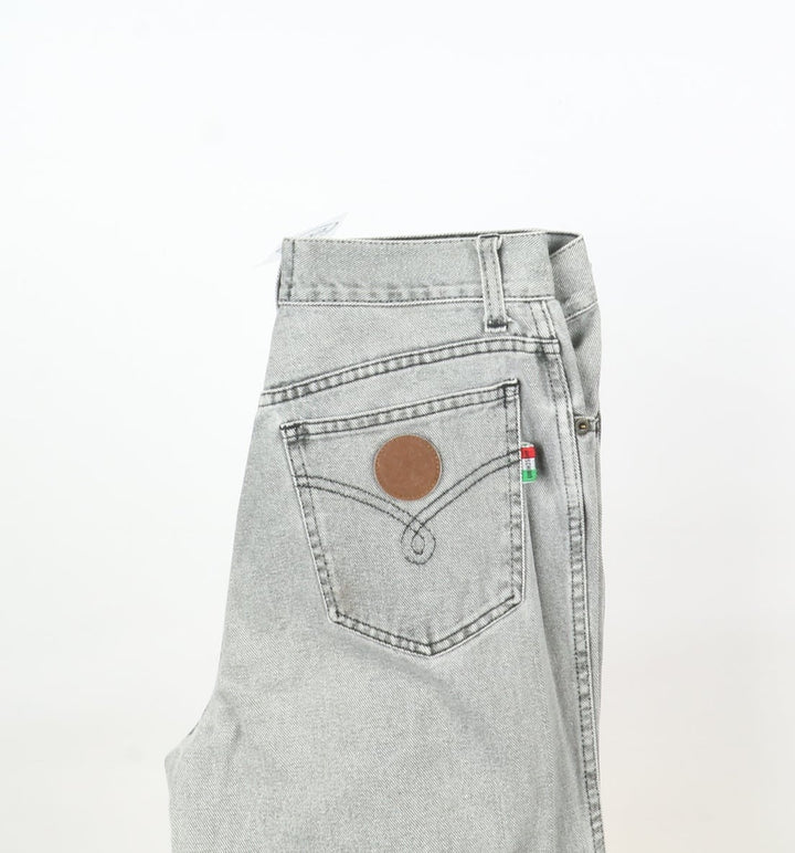 Moschino Mom Fit Jeans Grigio W32 L30 Donna