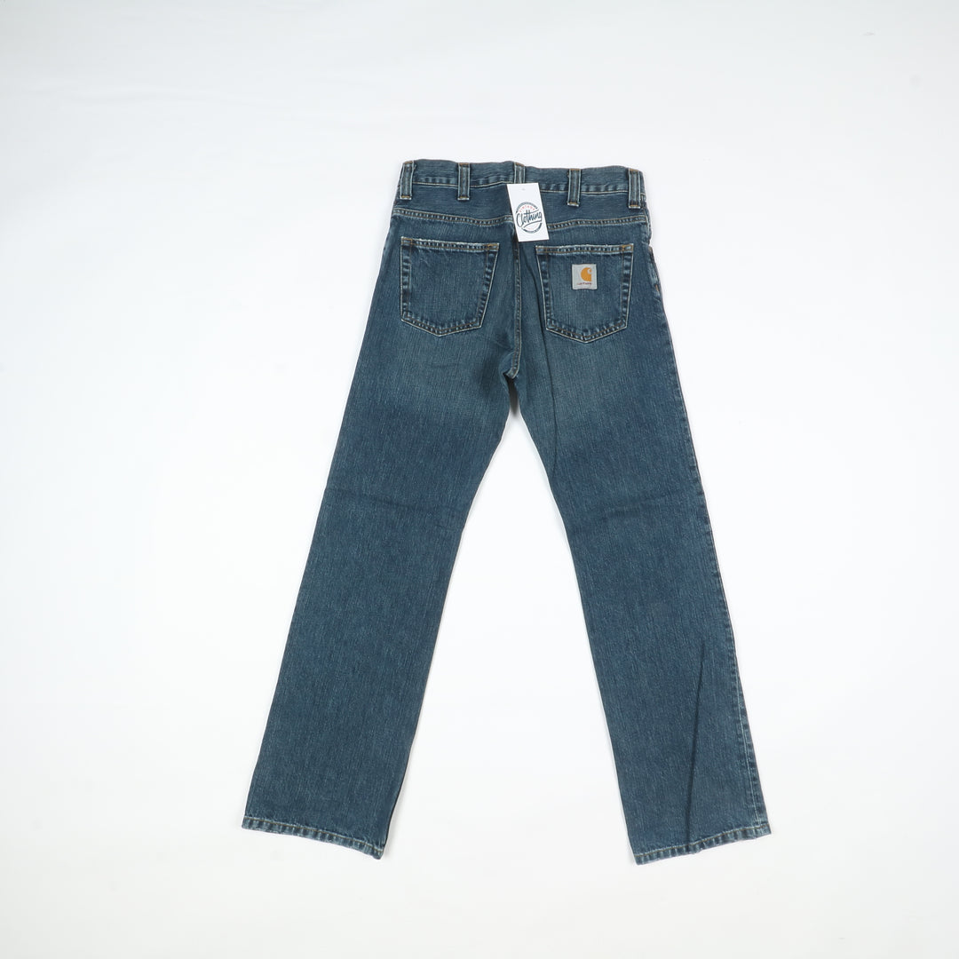 Carhartt Rock in Pant Jeans Denim W30 L32 Uomo