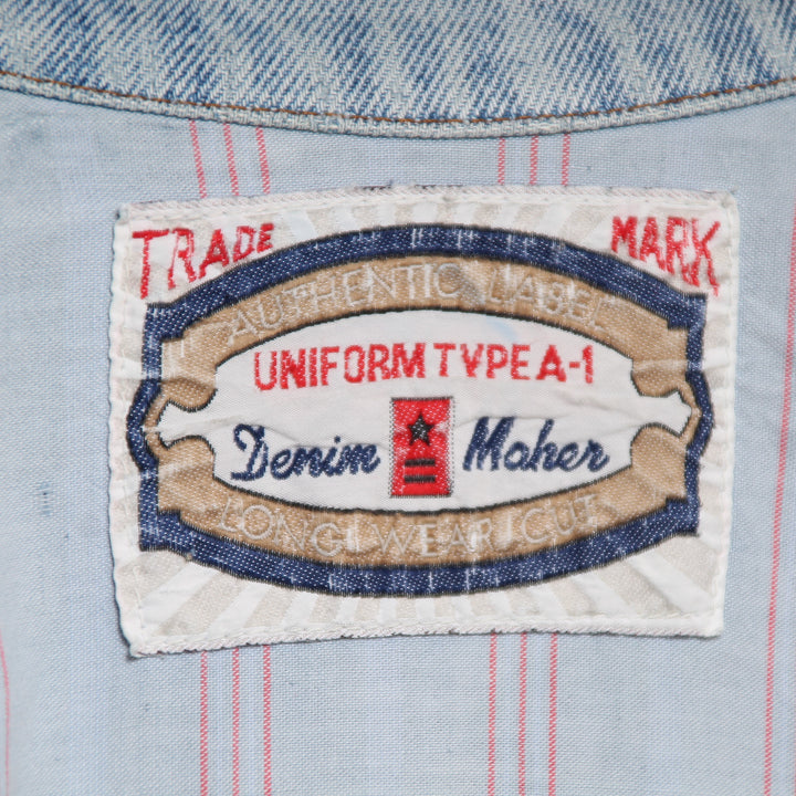 Uniform Type A-1 Antiform Giacca di Jeans Vintage Denim Unisex
