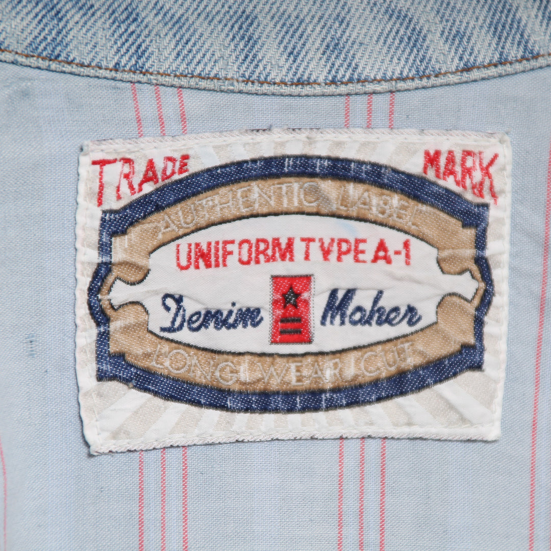 Uniform Type A-1 Antiform Giacca di Jeans Vintage Denim Unisex