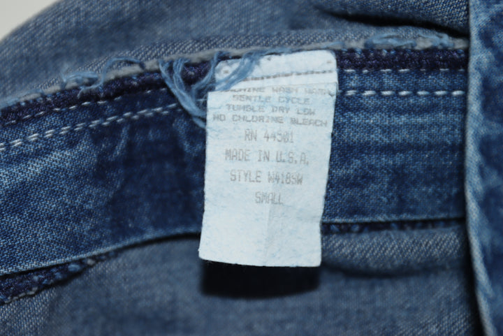 Carter's Salopette di Jeans Denim Taglia S Unisex Made in USA