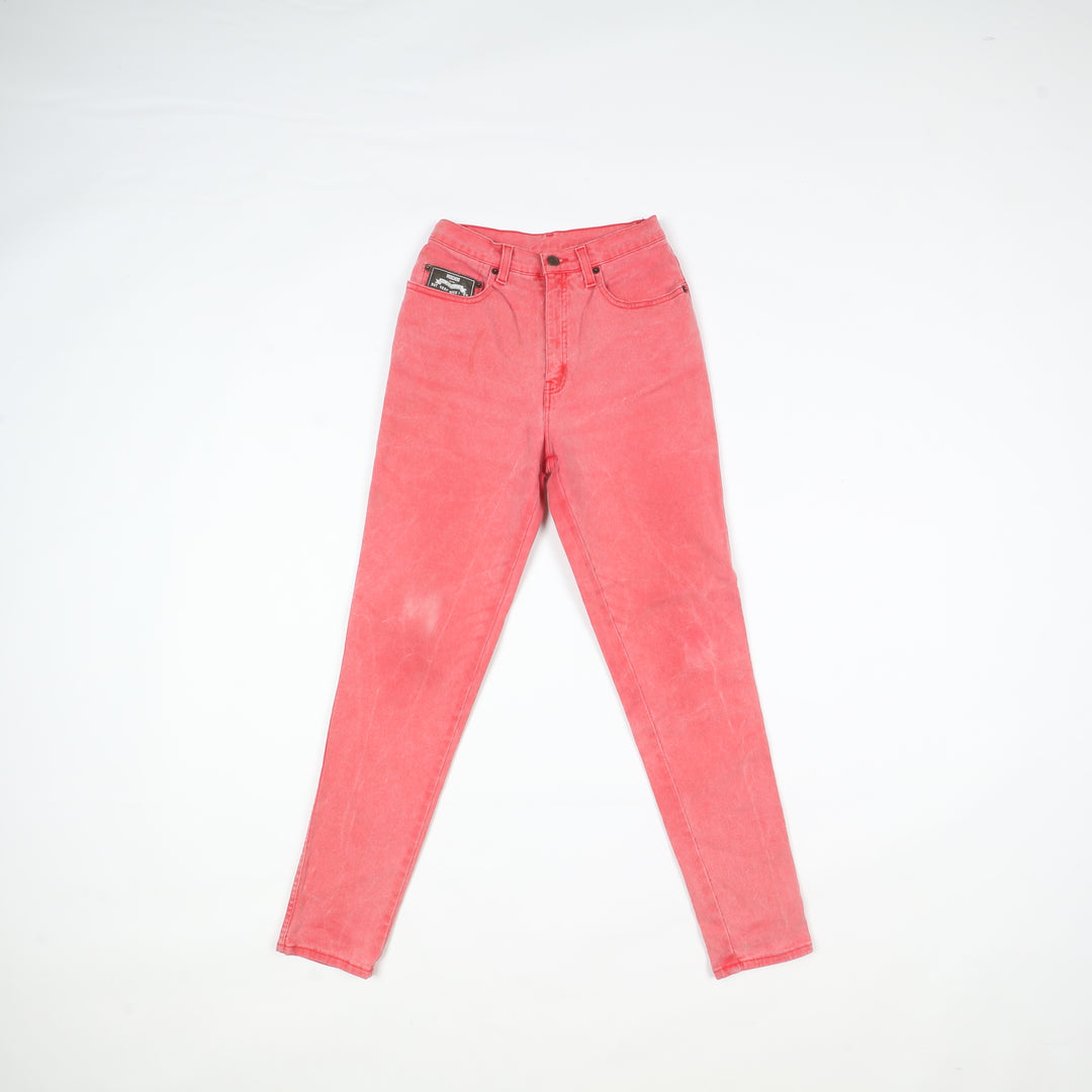Moschino Slim Fit Jeans Rosso W29 Donna
