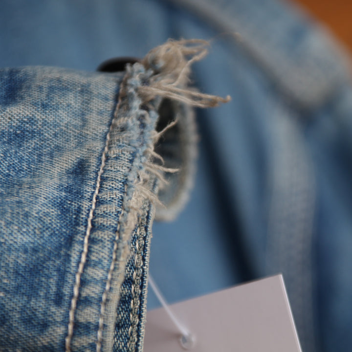 Roy Roger's Sherpa Giacca di Jeans Vintage Denim Taglia M Uomo