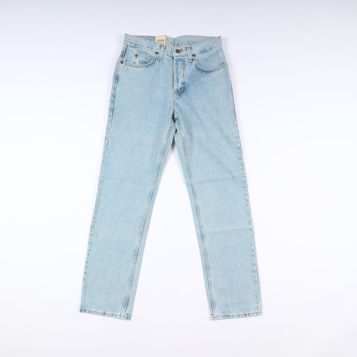 Lee Chicago Super Stone Wash W30 L32 Denim Unisex Vita Alta Dead Stock w/Tags