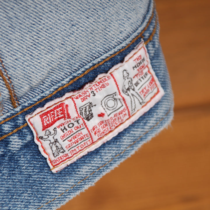 Rifle Giacca di Jeans Vintage Denim Taglia M Unisex