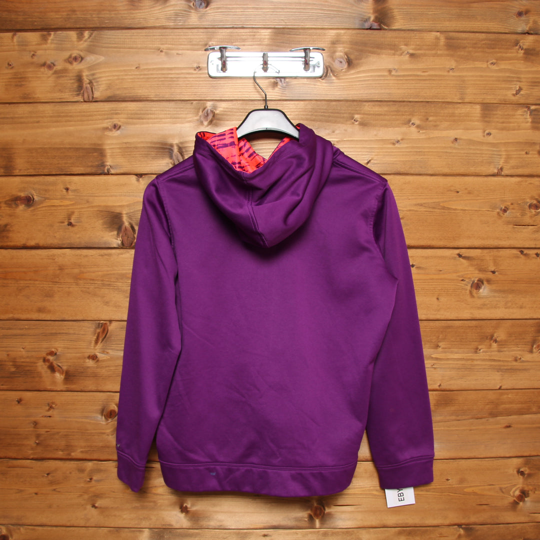 Felpa Under Armour Viola Taglia YXL Bambino