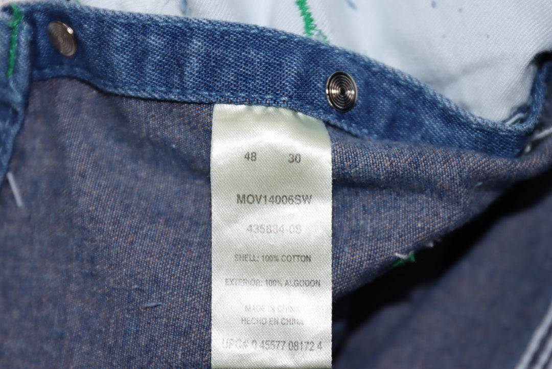 Liberty Salopette di Jeans Denim Taglia W48 L30 Uomo