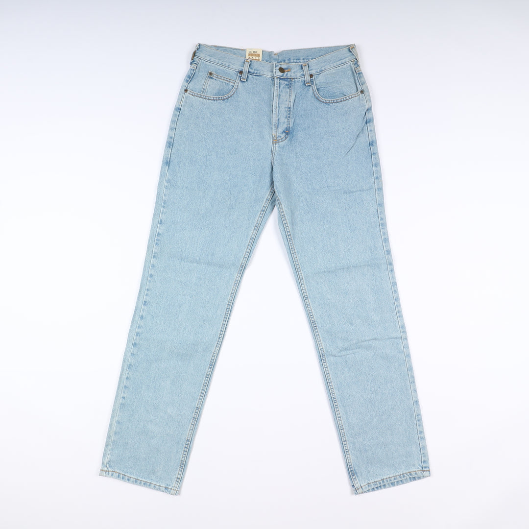 Lee Chicago Super Stone Wash W36 L34 Denim Uomo Vita Alta Dead Stock w/Tags