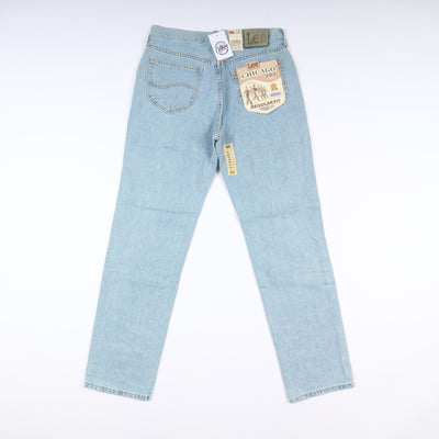 Lee Chicago Super Stone Wash W36 L34 Denim Uomo Vita Alta Dead Stock w/Tags
