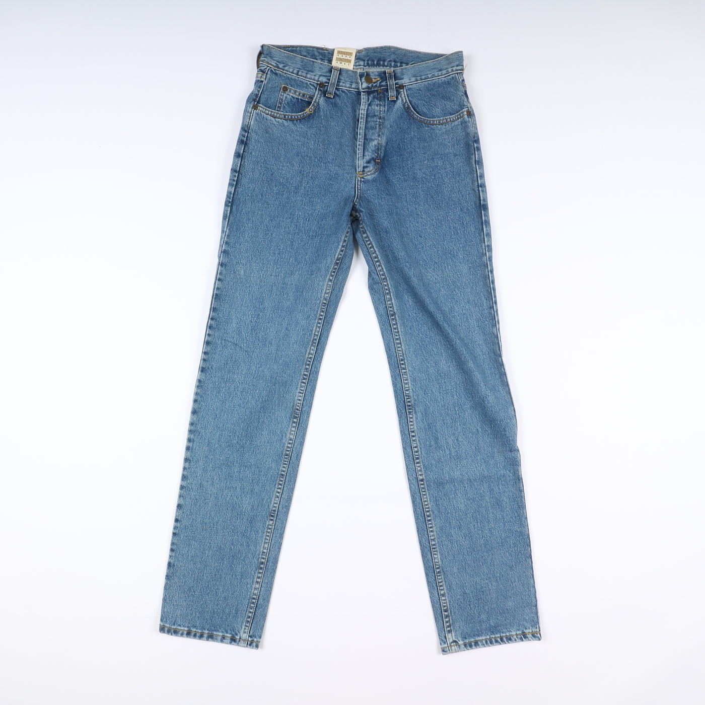 Lee Chicago W32 L34 Denim Unisex Vita Alta Dead Stock w/Tags