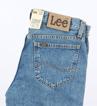Lee Chicago W32 L34 Denim Unisex Vita Alta Dead Stock w/Tags