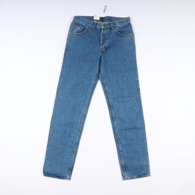 Lee Chicago W32 L34 Denim Unisex Vita Alta Dead Stock w/Tags