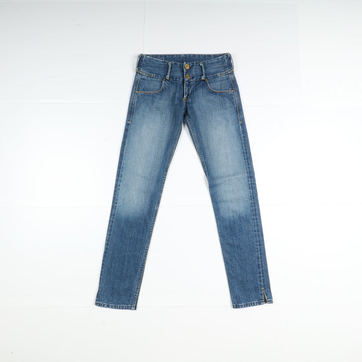Levi's 4017 Slim Fit W28 L34 Denim Donna Vita Bassa