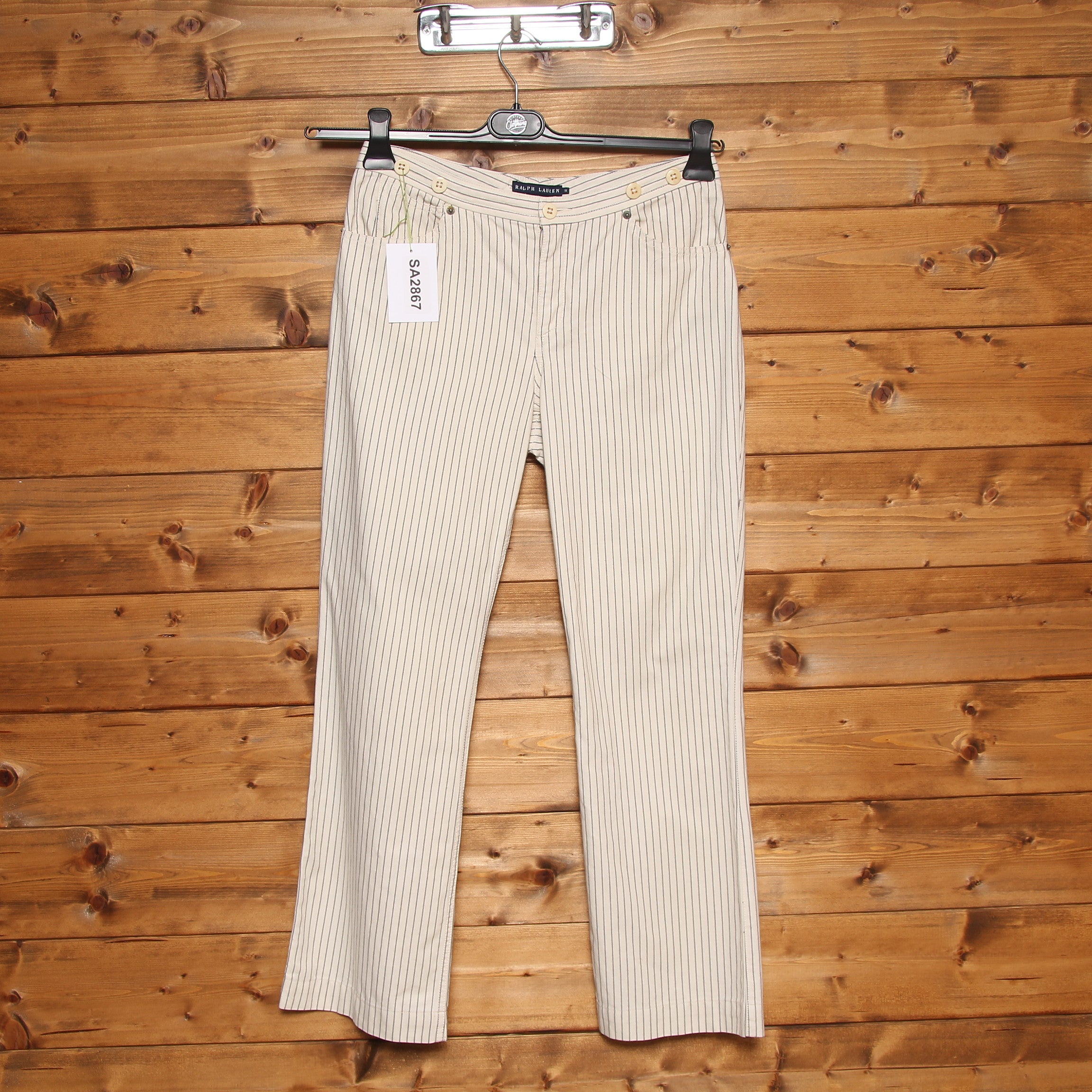 Ralph Lauren Panna Taglia 8 Donna Vintage Cotone � Vintage Clothing Shop