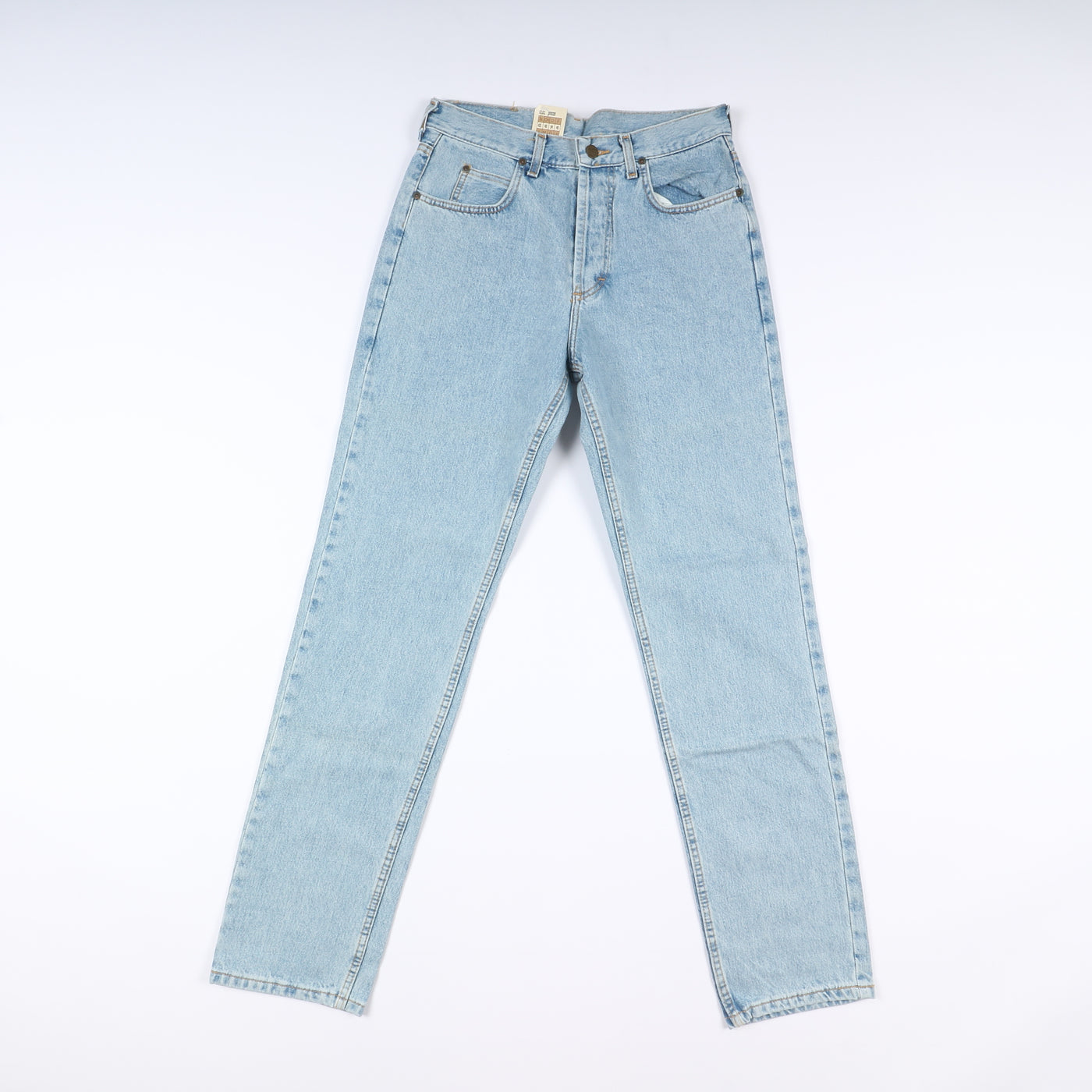 Lee Chicago Super Stone Wash W32 L34 Denim Unisex Vita Alta Dead Stock w/Tags
