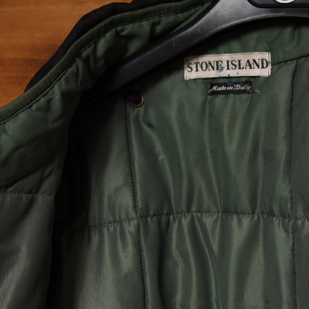 Stone Island Nero Taglia XL Uomo Cotone Vintage