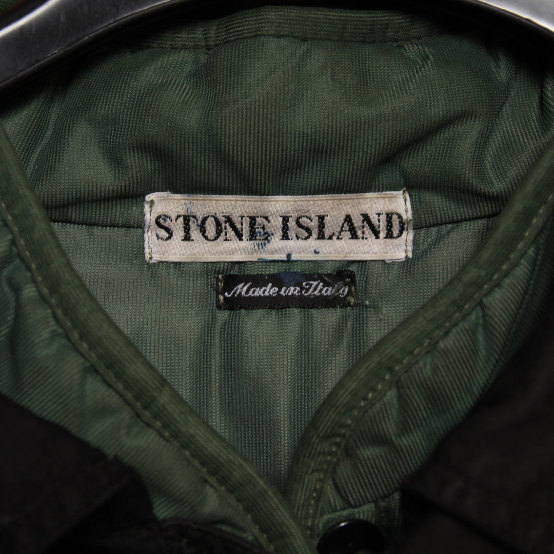Stone Island Nero Taglia XL Uomo Cotone Vintage