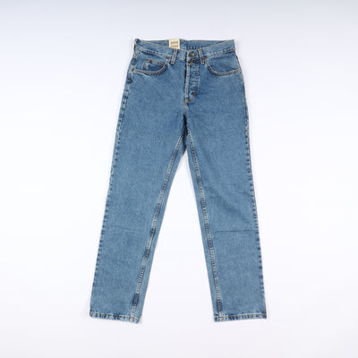 Lee Chicago Super Stone Wash W31 L32 Denim Unisex Vita Alta Dead Stock w/Tags