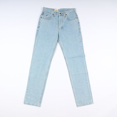 Lee Chicago Super Stone Wash W31 L34 Denim Unisex Vita Alta Dead Stock w/Tags
