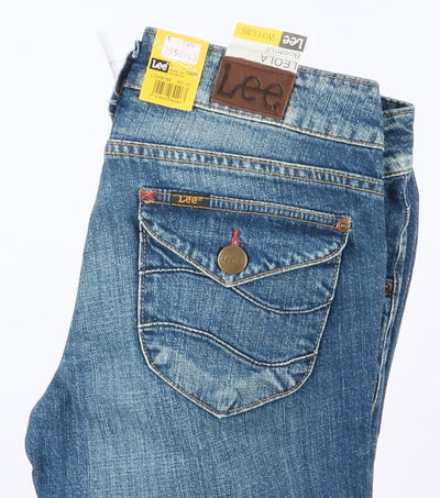 Lee Leola Boot Cut Slim Fit W31 L35 Denim Donna Vita Bassa Nuovo Dead Stock w/Tags