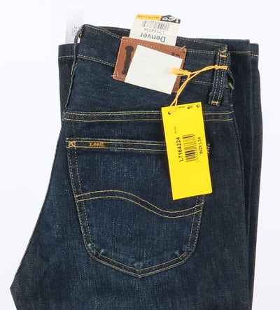 Lee Denver Flare Boot Cut W29 L34 Denim Unisex Vita Alta Dead Stock w/Tags