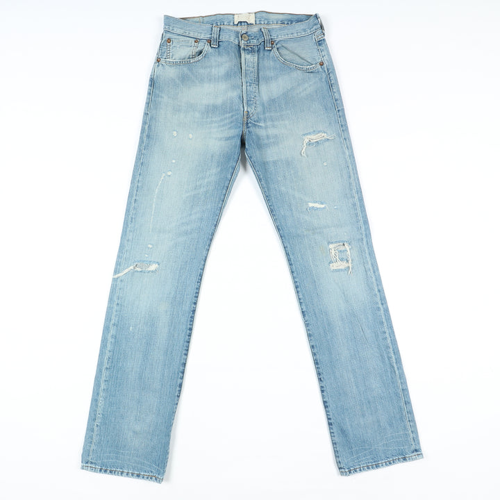 Levi's 501 Rivets 1947 Jeans Vintage Denim W34 L36 Unisex Vita Alta Limited Edition