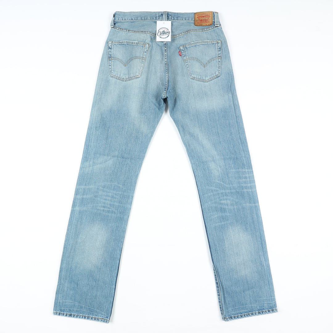 Levi's 501 Rivets 1947 Jeans Vintage Denim W34 L36 Unisex Vita Alta Limited Edition