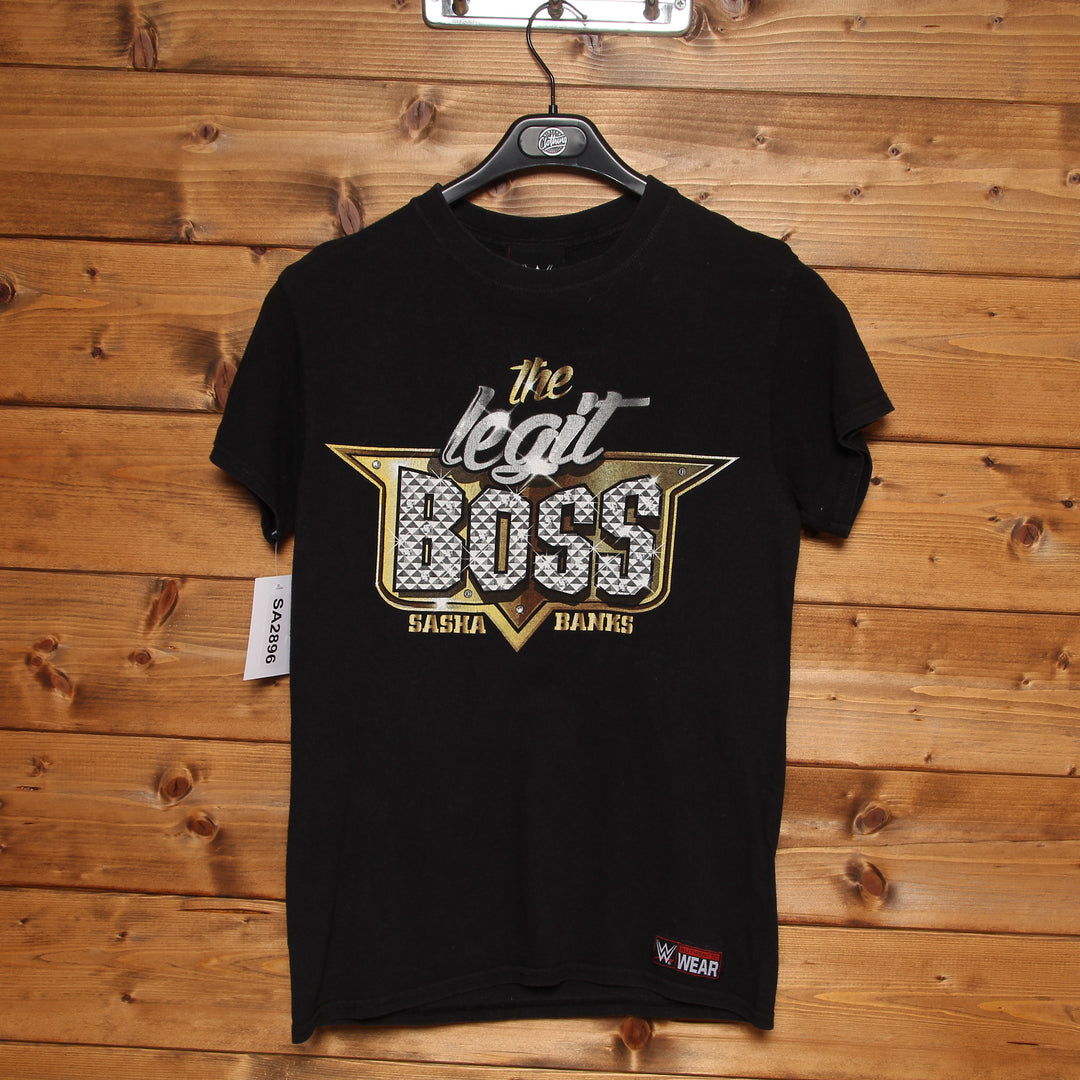 WWE T-Shirt Nera Taglia S Uomo