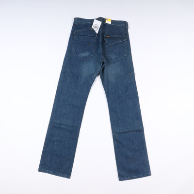 Lee Whizit Pant W29 L34 Denim Uomo Vita Alta Nuovo Dead Stock w/Tags