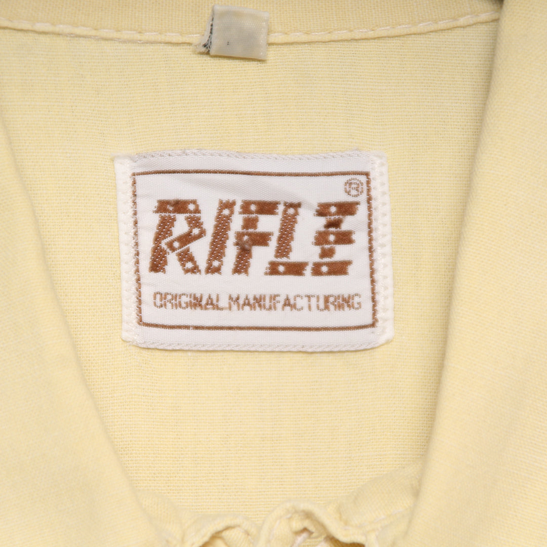 Rifle Camicia Giallo Pastello Taglia M Uomo