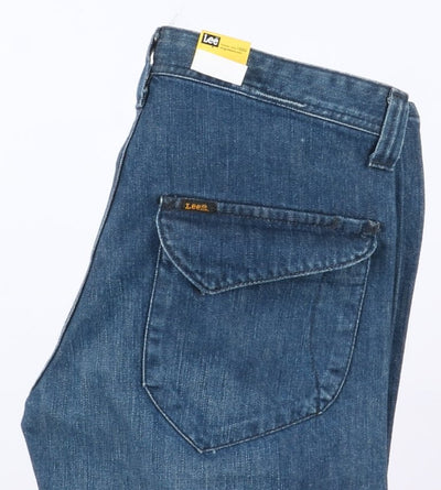 Lee Whizit Pant W29 L34 Denim Uomo Vita Alta Nuovo Dead Stock w/Tags